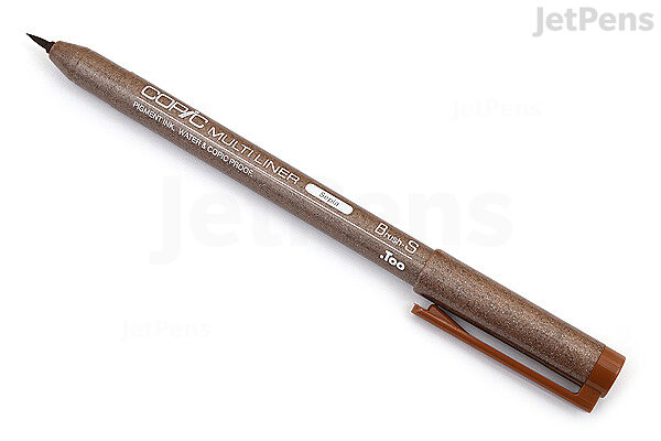 Copic Multiliner Pen - Brush Medium - Sepia
