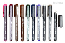 Copic Multiliner Pen - 0.1 mm - 10 Color Bundle - JETPENS COPIC ML01 BUNDLE