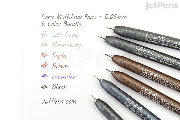 Cool Pens: 6-Color Pens