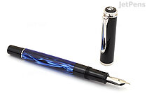 Pelikan Classic M205 Fountain Pen - Blue Marble - Extra Fine Nib - PELIKAN 801959