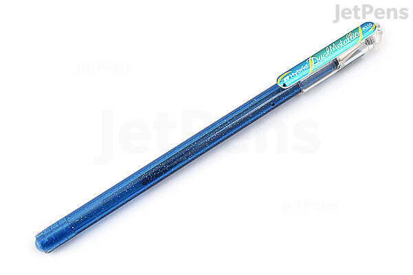 Pentel Dual Metallic Brush Pen  Two Tone Glitter Combination