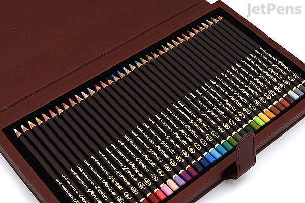 Deluxe PU Leather Pencil Case For Colored Pencils - 160 Slot Pencil Holder  (Purple)