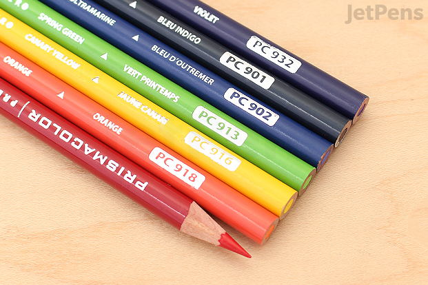 Prismacolor Premier Color Pencils are highly opaque.