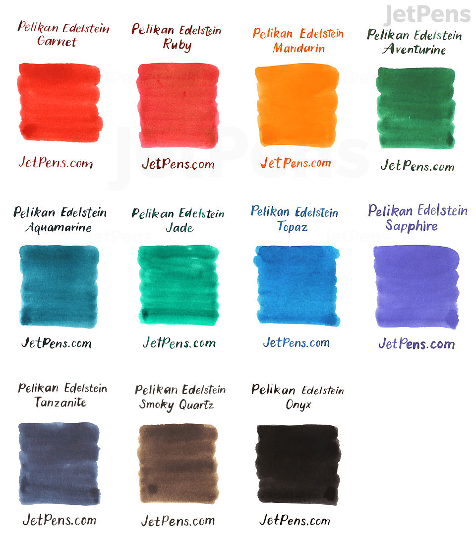 Pelikan Edelstein Topaz Ink Cartridges JetPens