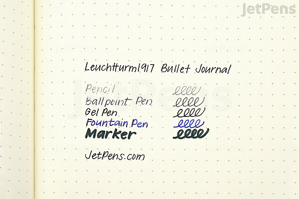 Leuchtturm1917 Bullet Journal - Medium (A5) - Black - Dotted - LEUCHTTURM1917 346703