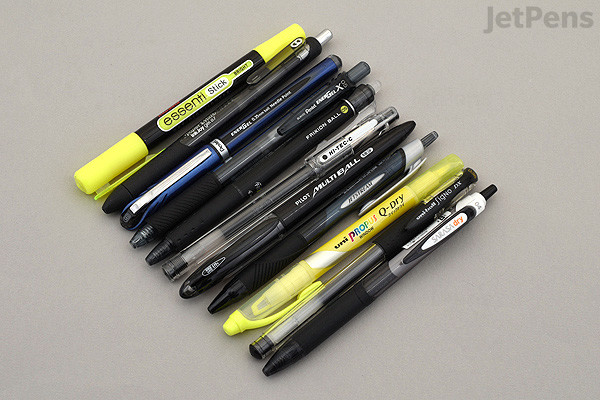 JetPens Pen Sampler for the Left-Handed - Black