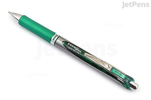 Pentel® EnerGel RTX Pens, 0.3 mm, Needle Point, Black Ink, Pack Of 3