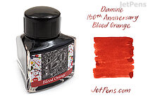 Diamine Blood Orange Ink - 150th Anniversary - 40 ml Bottle - DIAMINE INK 2008