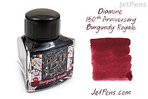 Diamine Burgundy Royale Ink - 150th Anniversary - 40 ml Bottle - DIAMINE INK 2010