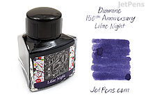 Diamine Lilac Night Ink - 150th Anniversary - 40 ml Bottle - DIAMINE INK 2012