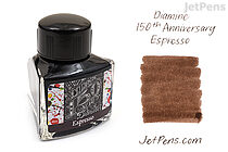 Diamine Espresso Ink - 150th Anniversary - 40 ml Bottle - DIAMINE INK 2014