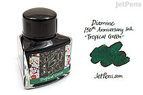 Diamine Tropical Green Ink - 150th Anniversary - 40 ml Bottle - DIAMINE INK 2007