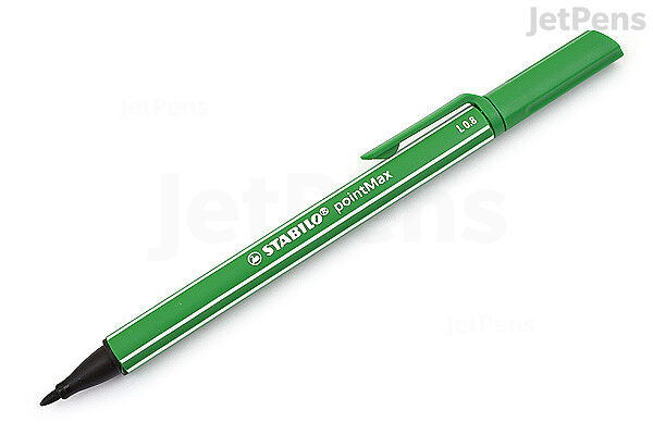 Stabilo PointMax Fineliner Pen - 0.8 mm - Green