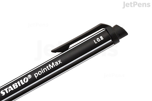 Stabilo PointMax Fineliner Pen - 0.8 mm - Black