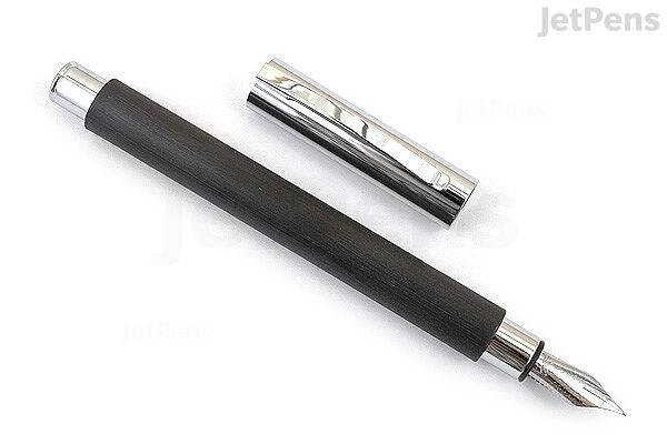 Mordrin Stuiteren Ziek persoon Faber-Castell Design Ambition Fountain Pen - Black - Fine Nib | JetPens