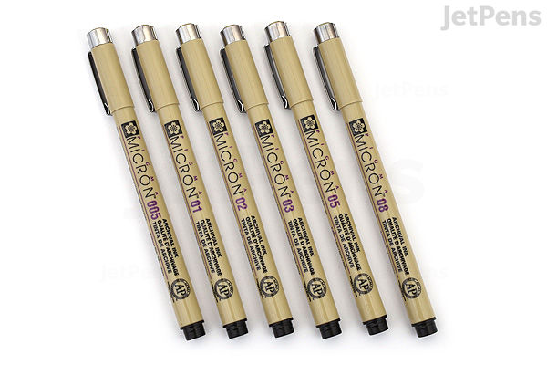 Sakura Pigma Micron Pen Extra Fine Fine Line Black Pen