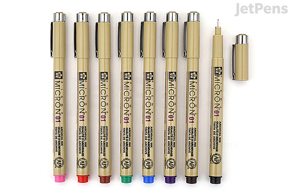 Sakura Pigma Micron Pens 16-Color Set