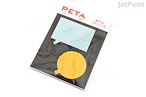 PCM Takeo Peta Clear Sticky Notes - Rectangle/Circle Speech Bubble - PCM TAKEO 1738263