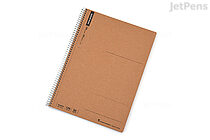 Maruman Spiral Note Basic Notebook - B5 - Plain - 80 Sheets - MARUMAN N226ES