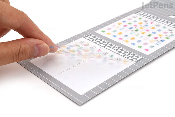 Plan Hand Sticker Sun-Star Haru & Haru Planner Stickers - Work | JetPens