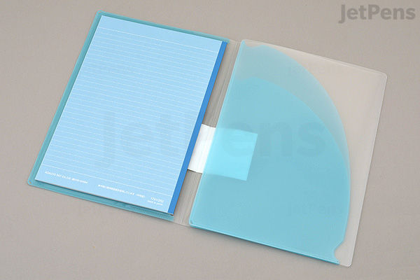 File Type Notebook KOKUYO Campus Notebook with File Pocket Cover - Semi B5 - Dotted 7 mm ...