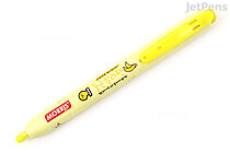 Morris Round Tip Scented Retractable Highlighter - Yellow (Banana) - MORRIS RT ROUND-YL