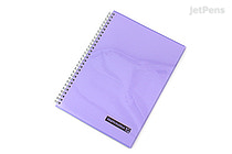 Maruman Septcouleur Notebook - B5 - 7 mm Rule - Purple - MARUMAN N571B-10