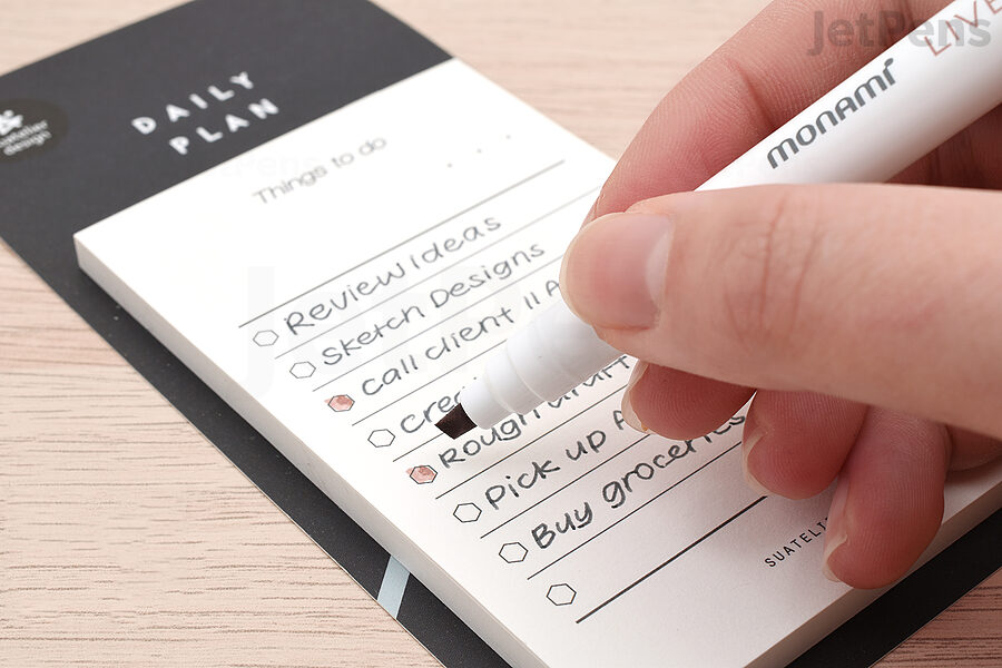 Prioritize your tasks by highlighting the important ones.