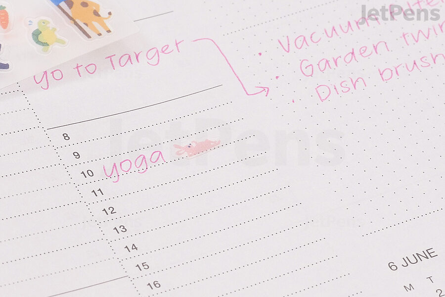 Schedule breaks, like doing yoga or avoiding screens for fifteen minutes.
