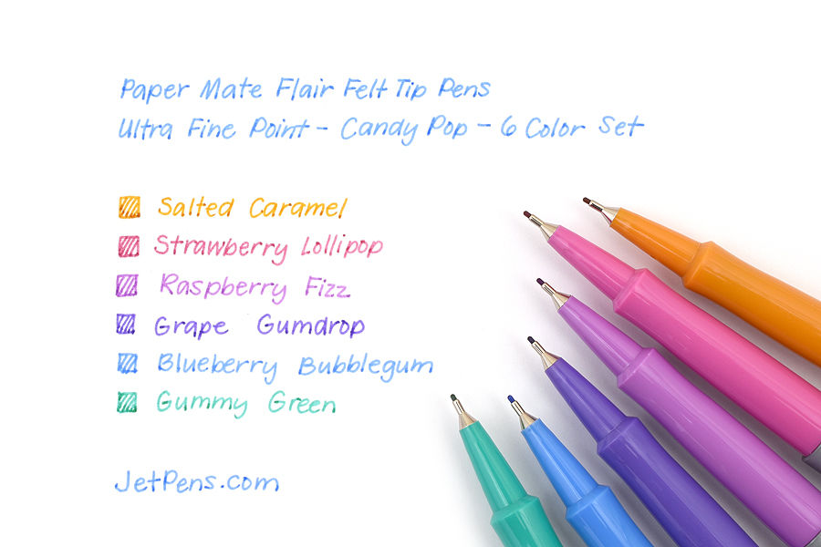 Paper mate flair felt tip pens ultra fine point Outlet