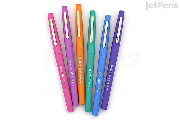 haak Overname Snazzy Paper Mate Flair Felt Tip Pen - Medium Point - Candy Pop - 6 Color Set - Limited  Edition | JetPens