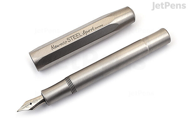 Somatische cel het doel Mew Mew Kaweco Steel Sport Fountain Pen - Fine Nib | JetPens