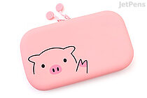 Lihit Lab Smart Fit PuniLabo Zipper Pouch - Pig - LIHIT LAB A-7716-5
