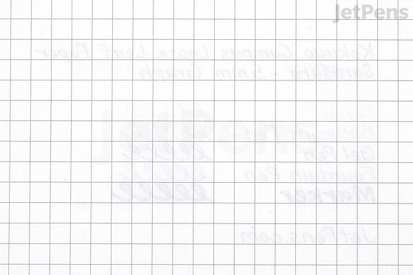 kokuyo campus loose leaf paper sarasara b5 graph 26 holes 50 sheets jetpens
