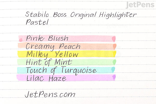 STABILO BOSS Highlighter Pens - Original + Pastel + Singles - All Multipacks