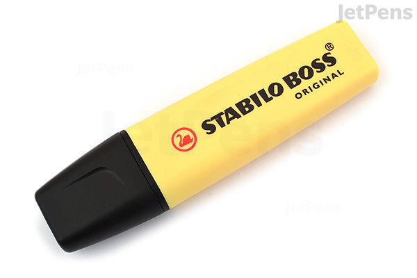 Stabilo Boss Original Highlighter Pastel Milky Yellow JetPens