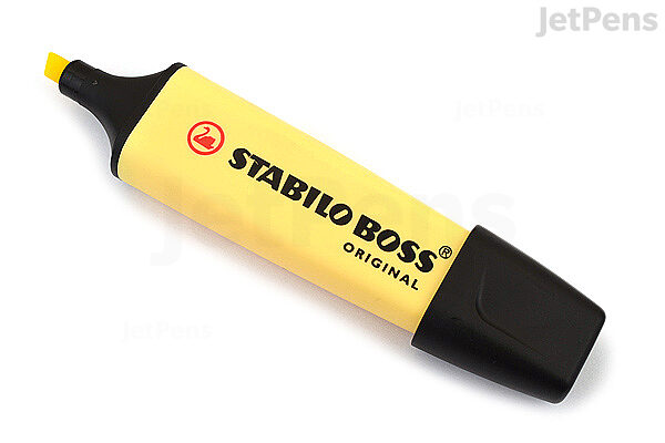 STABILO BOSS Original Highlighters 15-Pastel Colors Set
