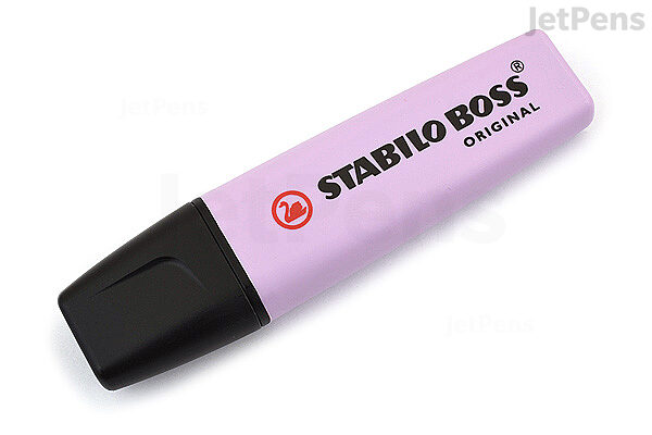 STABILO BOSS ORIGINAL Pastel Highlighters, Chisel Nib, Multi Ink