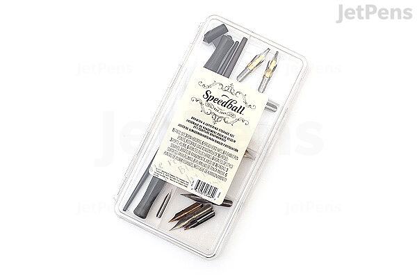 Speedball Drawing and Lettering Dip Pen Storage Set