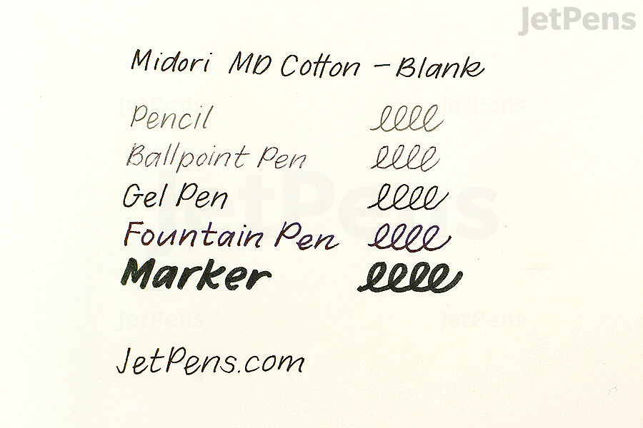 MD Cotton paper is thicker and has a slightly whiter color than MD paper.