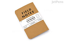 Field Notes Left-Handed Memo Books - 3.5" x 5.5" - 48 Pages - Ruled - Pack of 3 - FIELD NOTES FN-02L