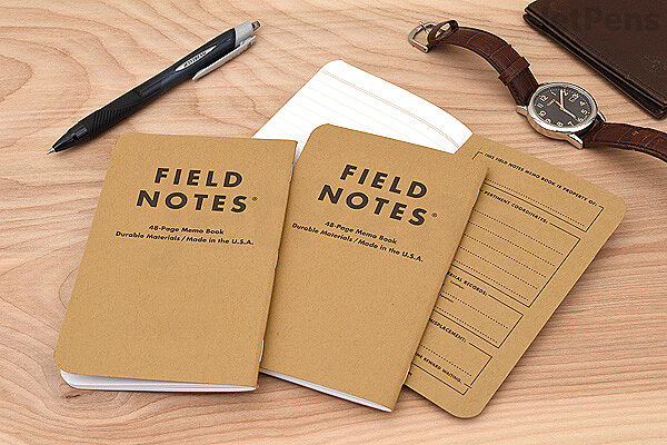 Field Notes 3-Pack -Left Handed