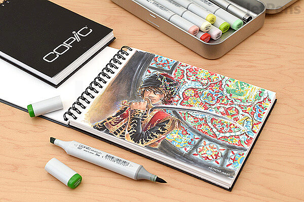 Experience the Amazing Blending of Colors with SketchBook Copic