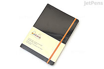 Rhodia Rhodiarama Softcover Notebook - A5 - Dot Grid - Black - RHODIA 1174/52