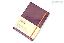 Rhodia Rhodiarama Softcover Notebook - A5 - Dot Grid - Purple - RHODIA 1174/60