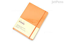 Rhodia Rhodiarama Softcover Notebook - A5 - Dot Grid - Orange - RHODIA 1174/65