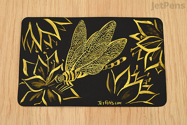 Kuretake Mica Calligraphy Ink - Gold - 60 ml