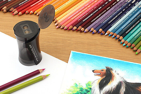 Prismacolor pencil sharpener with pack of 2 pc1077 colorless blender  pencils • Price »
