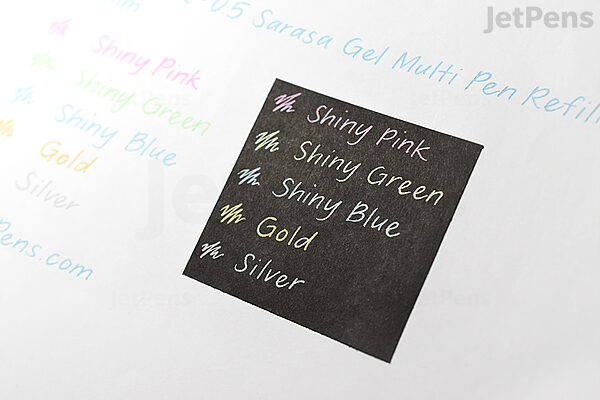 Zebra Njk 0 5 Sarasa Gel Multi Pen Refill 0 5 Mm Gold Jetpens Zebra Njk 0 5 Sarasa Gel Multi Pen Refill 0 5 Mm Gold Jetpens