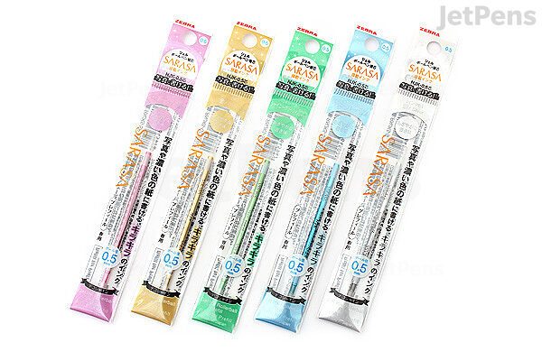 Zebra Njk 0 5 Sarasa Gel Multi Pen Refill 0 5 Mm Shiny Green Jetpens Zebra Njk 0 5 Sarasa Gel Multi Pen Refill 0 5 Mm Shiny Green Jetpens